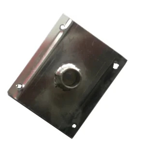 Emplanture inox pied de mât Optibat