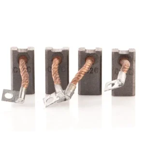 Kit charbons 13x9 pour moteur 1000w 1500w 12v kit de 4 avec ressorts