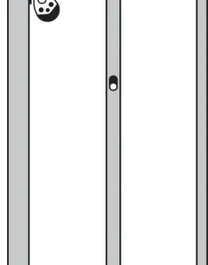 Gréement Optimist Ecole voile fourreau-croissant de bôme