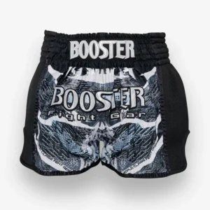 Short de Muay-Thaï Booster Alien - Noir/Gris