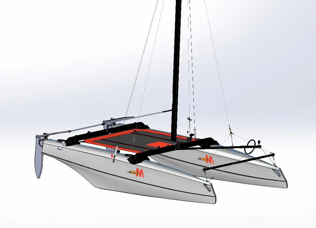 M by ERPLAST - Catamaran de 14 Pieds en polyéthylène – Image 2