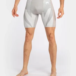 Short de compression Venum Attack - Blanc/Gris
