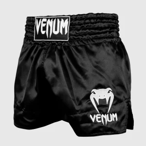 Short de Muay-Thaï Venum Classic - Noir/Blanc