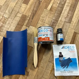 Kit réparation annexe semi-rigide PVC bleu clair