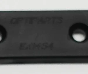 Contreplaque plastique noire pour sangle de rappel - 10 pièces