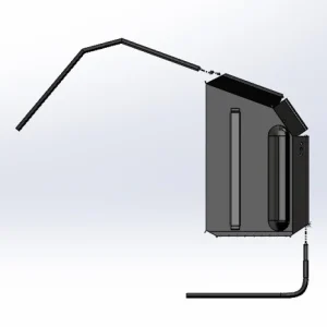 Echelle aluminium ONEFLY tribord ou bâbord