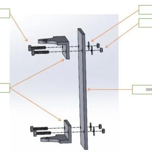 Contreplaque tableau arrière P.M. NC 12