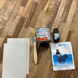 Kit réparation annexe semi-rigide PVC gris clair