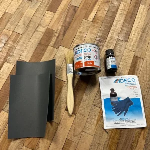 Kit réparation annexe semi-rigide PVC gris foncé