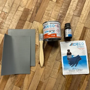 Kit réparation annexe semi-rigide PVC gris moyen