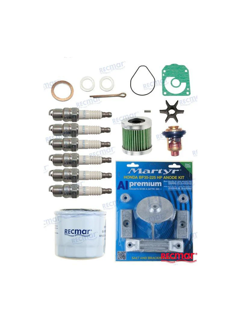 kit d'entretien pour moteur hors bord honda BF175A/BF200A/BF225A