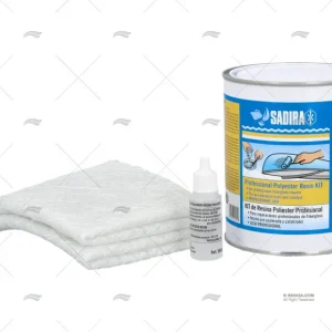 KIT RESINE POLYESTER 1Kg SADIRA