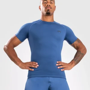 Rashguard à Manches courtes Venum Contender - Bleu