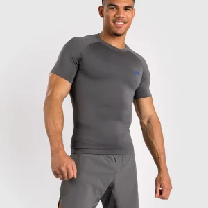 Rashguard à Manches courtes Venum Contender - Gris/Bleu