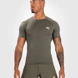 Rashguard à Manches courtes Venum Contender - Vert kaki