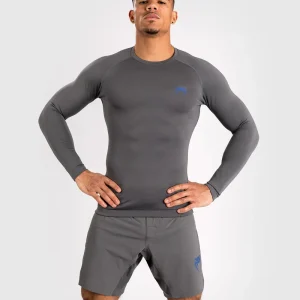 Rashguard à Manches Longues Venum Contender - Gris/Bleu