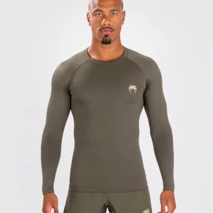 Rashguard à Manches Longues Venum Contender - Vert kaki