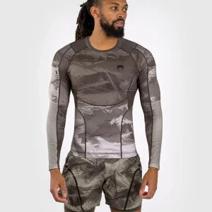 Rashguard à Manches Longues Venum Electron 3.0 - Sand